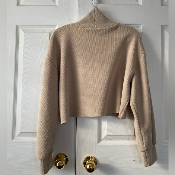 SOLD - OAK + FORT Turtleneck Sweater - Picture 2 of 2